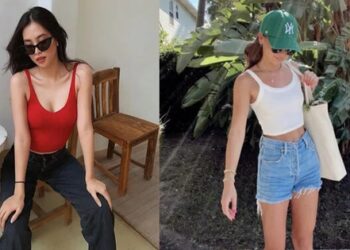 Cách phối áo tank top giúp nàng trở nên sành điệu, thu hút