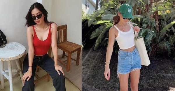 Cách phối áo tank top giúp nàng trở nên sành điệu, thu hút