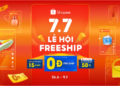 Lý do nào khiến hội nội trợ chấm điểm tuyệt đối cho “7.7 Lễ Hội Freeship”?