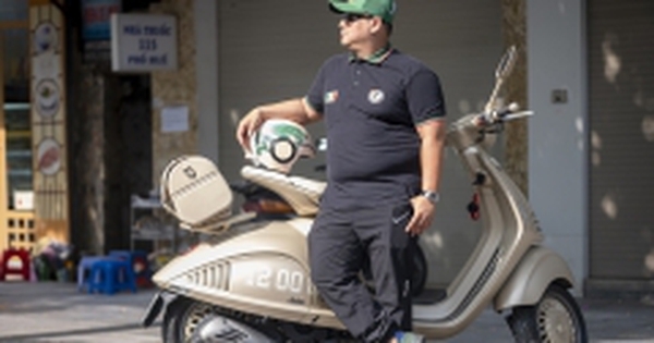 Chi hơn nửa tỷ đồng mua Vespa 946 Rồng bản giới hạn rồi mang đi ‘phượt’
