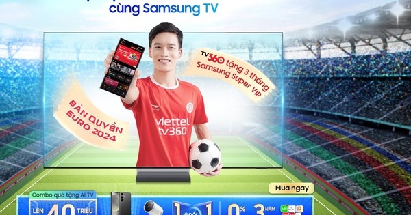 Những mẫu TV màn hình lớn để fan bóng đá “cháy” cùng Euro 2024