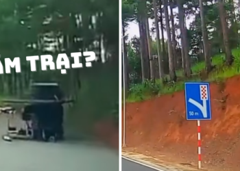 Ô tô hạ trại trên đèo Prenn, CĐM cảnh báo: ‘Có ngày ngắm gà’ – Biển báo giao thông cách 50m hé lộ lý do