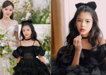 Xuất hiện 1 “thiên thần nhỏ” tại đám cưới Midu, profile cũng đỉnh không ngờ