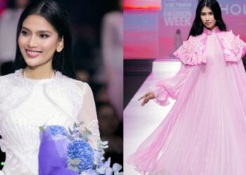 “Lả Lơi Áng Mây Trôi” sự tĩnh lặng đắt giá của Thuỷ Nguyễn tại Tuần thời trang Quốc tế