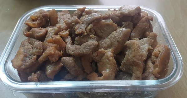 Thịt kho óng vàng