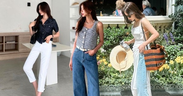 10 set đồ denim dành cho quý cô trên 40 tuổi