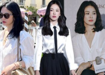 Song Hye Kyo luôn đẹp đỉnh cao khi diện áo sơ mi trắng, gợi ý 10 cách phối đồ cho mọi độ tuổi