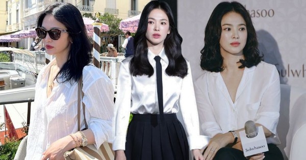 Song Hye Kyo luôn đẹp đỉnh cao khi diện áo sơ mi trắng, gợi ý 10 cách phối đồ cho mọi độ tuổi