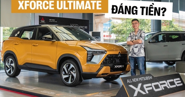 Chi tiết Mitsubishi Xforce Ultimate: Giá từ 705 triệu đồng, thêm 4 điểm quan trọng để đua doanh số cùng Toyota Yaris Cross
