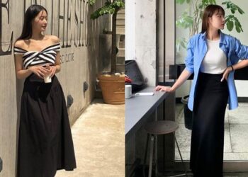 10 cách mặc chân váy đen dành cho người thích phong cách tối giản