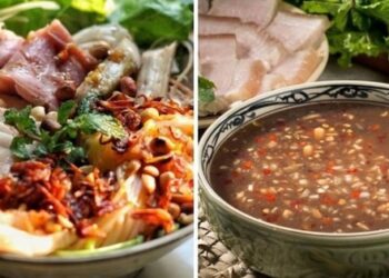Cách làm bún chấm mắm nêm, chuẩn vị miền Trung