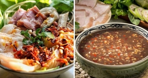 Cách làm bún chấm mắm nêm, chuẩn vị miền Trung
