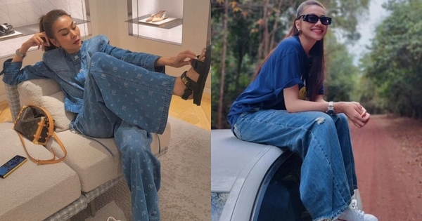Học lỏm siêu mẫu Thanh Hằng công thức diện đồ denim dành cho quý cô trên 40 tuổi