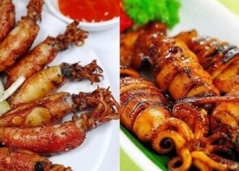 Cách làm món mực nướng muối ớt ngon như ngoài hàng