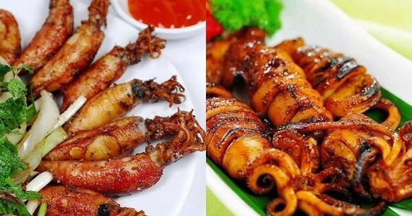 Cách làm món mực nướng muối ớt ngon như ngoài hàng