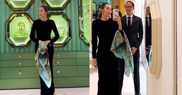 Lâu rồi mới thấy Hà Tăng lên đồ kiểu dâu hào môn, cùng chồng tham dự event thời trang tại Ý