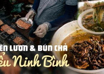 Ăn gì ở Ninh Bình? Ghé hàng miến lươn nức tiếng tuổi đời hơn nửa thế kỷ, thưởng thức bún chả vuông tại quán ngày bán “sương sương” 700 suất