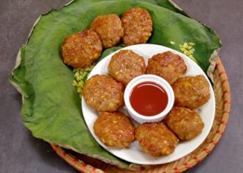 Chả cốm lá sen thơm ngon cho bữa cơm cuối tuần