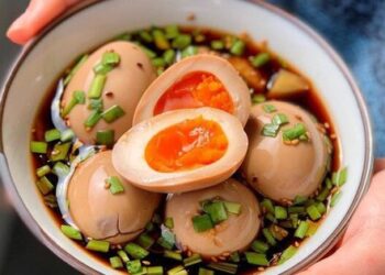 Cách làm trứng ngâm tương thơm ngon đơn giản