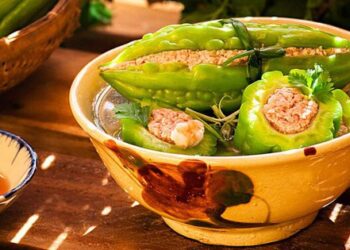 Cách làm khổ qua nhồi thịt đơn giản