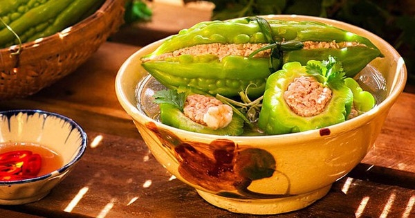 Cách làm khổ qua nhồi thịt đơn giản