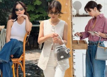 Thời trang mùa hè đẹp đỉnh cao của fashionista Hàn Quốc 41 tuổi, chị em nên tham khảo để sành điệu hơn