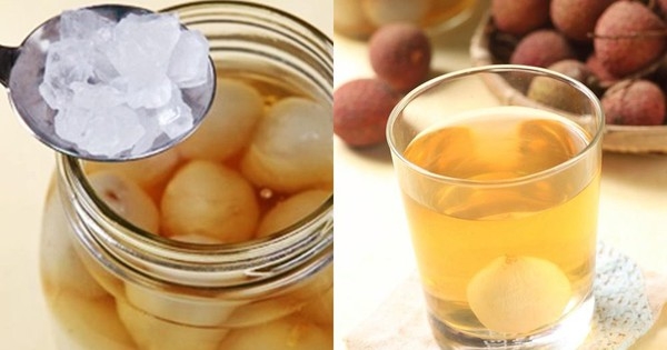 Mùa vải làm một hũ giấm vải thiều giúp giảm cân, đẹp da