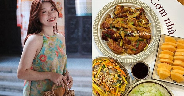 Cô gái khoe những mâm cơm dưới 100 nghìn đồng khiến dân mạng ‘muốn bắt về nuôi’