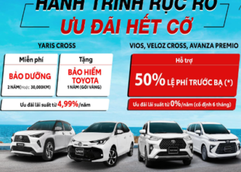 Ngập tràn ưu đãi khi mua Vios, Veloz Cross, Avanza Premio và Yaris Cross trong tháng 7