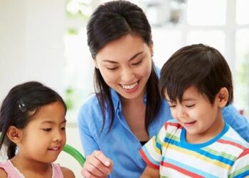 Dạy con cách giao tiếp văn minh