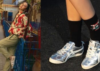 Loạt fashionista Việt thả dáng với đôi giày lấp lánh mới toanh từ Onitsuka Tiger