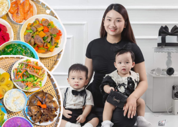 Mâm cơm cữ chất lượng của mẹ bỉm sinh đôi, hội chị em thi nhau tag chồng: “Không cần hỏi hôm nay ăn gì nhé?”