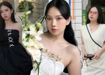 Chỉ mặc 2 màu trắng đen, hot Instagram “quẩy” mọi style thấy mê: “Nấm lùn” có gu là đây!