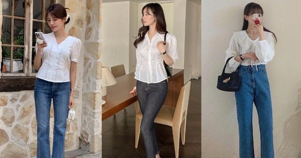 4 mẫu quần jeans kéo chân thon dài, nàng cao hay thấp đều nên sắm