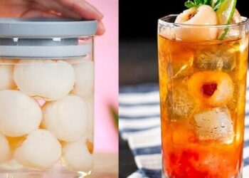 Cách làm giấm vải thiều đơn giản tại nhà