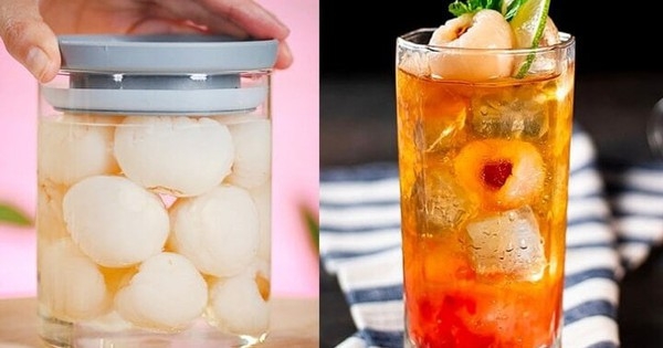 Cách làm giấm vải thiều đơn giản tại nhà