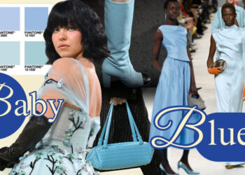 Baby Blue – Sắc màu thống lĩnh thời trang hè 2024