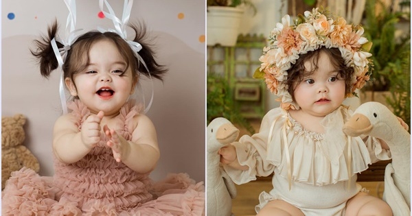 Từng mắc hội chứng lạ khi mới sinh, bé gái 1 tuổi ngày càng nổi tiếng trên MXH nhờ khuôn mặt đáng yêu như thiên thần