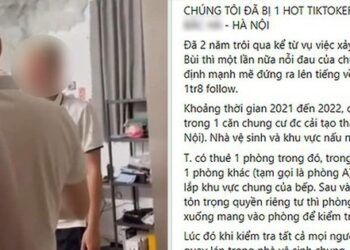 Xôn xao bài tố hot Tiktoker đặt camera quay lén trong nhà vệ sinh chung cư, có 5 nạn nhân đều là nữ