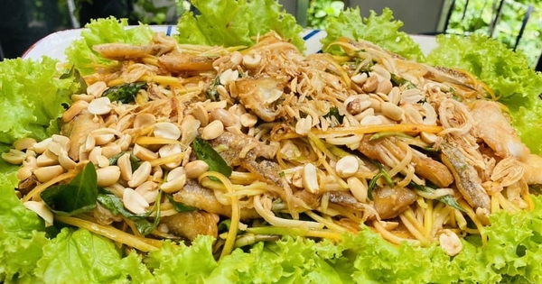Cách làm gỏi cá 1 nắng đu đủ cực ngon