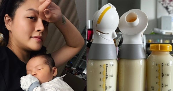 Kì cạch ngày đêm, cữ hút sữa sáng của Thu Quỳnh khiến chị em ngưỡng mộ, nhiều sữa cho con và hỗ trợ mẹ khác