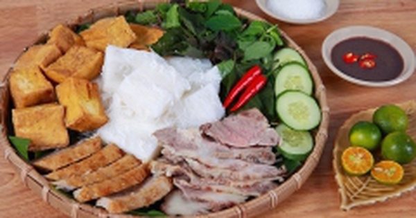 Nguyên liệu đặc trưng của món bún đậu mắm tôm ngon chuẩn vị