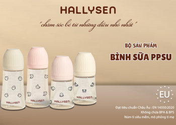 Tại sao bình sữa PPSU Hallysen được các mẹ bỉm ưa chuộng và ưu tiên lựa chọn cho bé yêu?