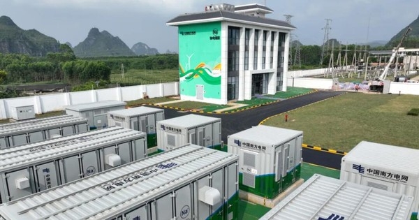Hệ thống pin natri-ion lớn nhất thế giới đi vào hoạt động tại Trung Quốc