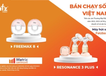Máy hút sữa Fatzbaby đứng đầu trên sàn TMĐT năm 2022 và 2023