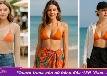 Top 7 cách biến tấu áo bikini đi biển hot nhất năm nàng xem ngay