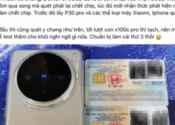 Người dùng tố điện thoại làm hỏng chip CCCD, hãng Vivo nói gì?