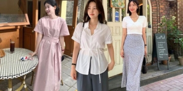 10 set trang phục sáng màu trẻ trung, mát mắt để diện đến công sở ngày nóng bức