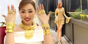 “Mợ chảnh” nức tiếng miền Tây tự mua 11 cây vàng trong ngày cưới: Thường xuyên diện đồ khoe eo là nhờ 1 bí quyết