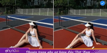 Cách phối đồ vừa kín đáo, vừa năng động của các nàng Hậu khi chơi Pickleball